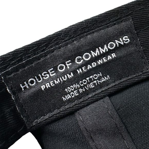 House of Commons Premium Headwear Savage Embroidered Strap Back Hat - One Size - Picture 8 of 8